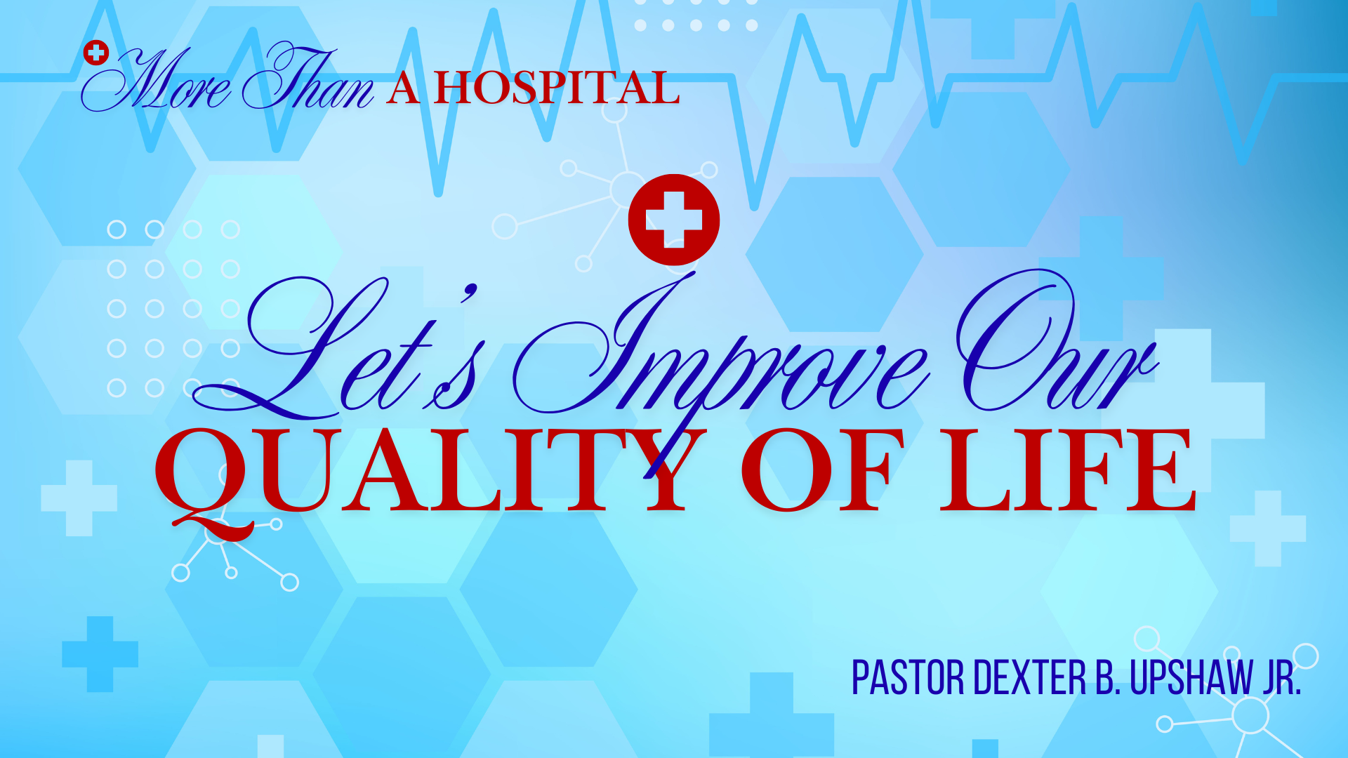 Cover graphic for Let's Improve Our Quality of Life: Five Day Devotional